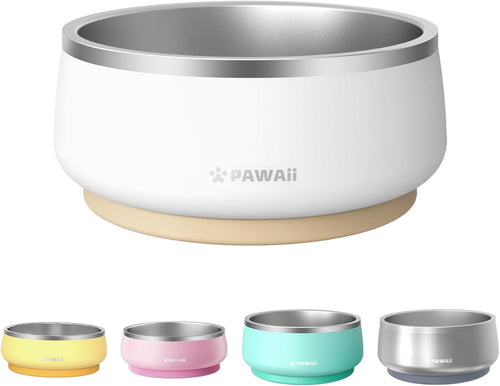 Pawaii 34oz Stainless Steel Dog Bowl