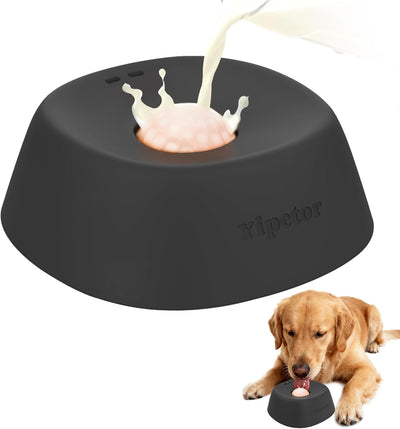 Slow Feeder Lick Bowl for Mess-Free Enrichment