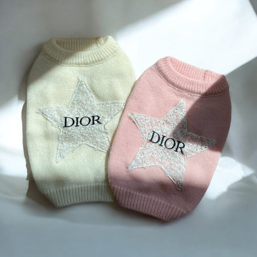 DD  Star Crystal Sleeveless Amped Sweater