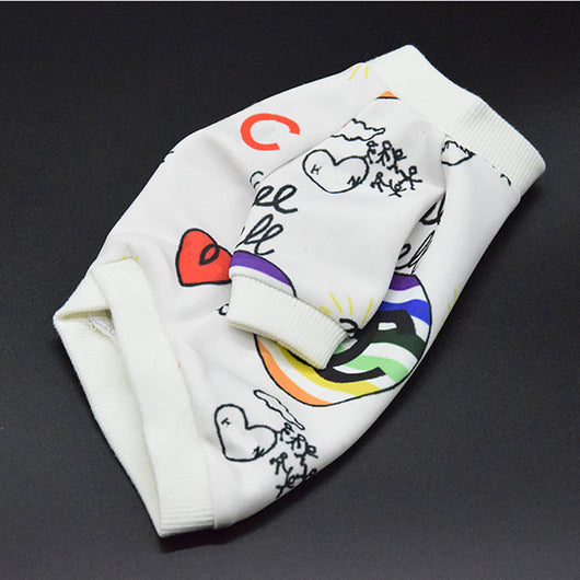 CC Drip Graffiti Rawcut Sweater