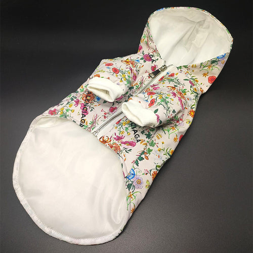 Balenciaga Floral Furry Fashion Doggo Sweet Jacket