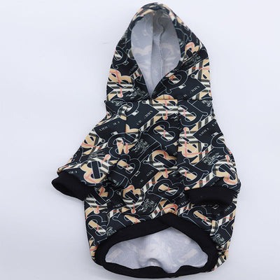 Doggo Autumn Thickened Golden Hoodie