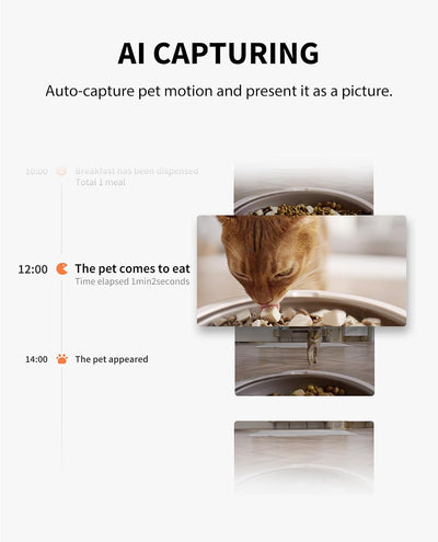 Smart Automatic Pet Feeder With HD Camera