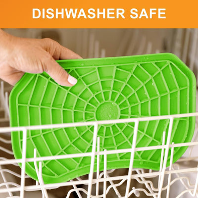Mess-Proof Dog Lick Mat Slow Feeder Tray