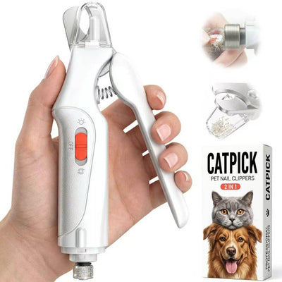 2 in 1 dog nail clipper and grinder tool