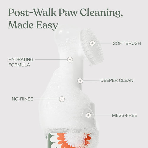 Fragrance Free Dog Paw Foam Cleaner