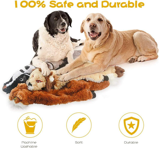 Squeaky Stuffing-Free Toys for Busy Dogs