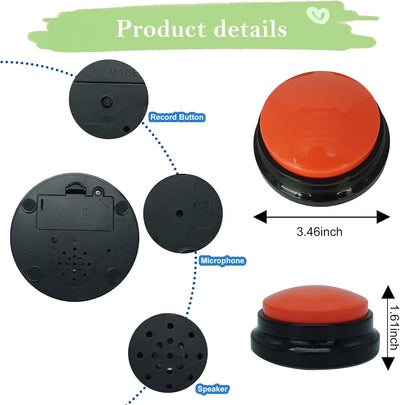 Recordable Dog Communication Buttons for Smarter Training