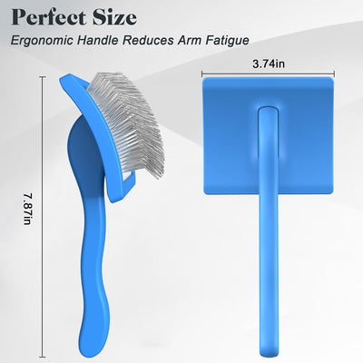 Professional Dog Grooming Brush And Comb Set