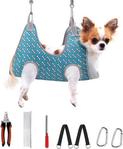 Breathable Pet Grooming Hammock Nail Trimming Sling
