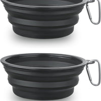 Extra Large Collapsible Dog Bowl 2-Pack