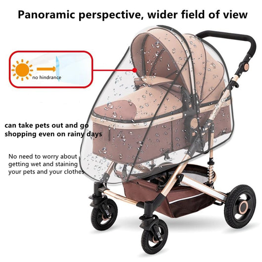 Universal Dog Stroller Rain Cover For All-Weather