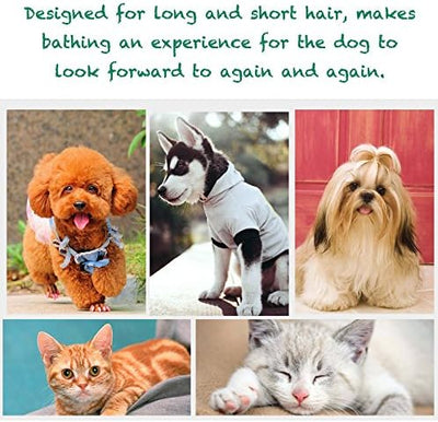 Silicone Pet Shampoo Massage Grooming Bath Brush