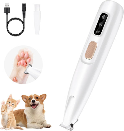 LED Precision Pet Paw Trimmer