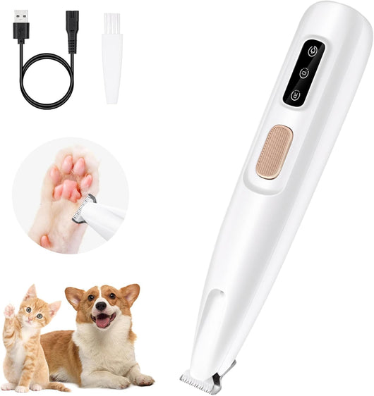 LED Precision Pet Paw Trimmer