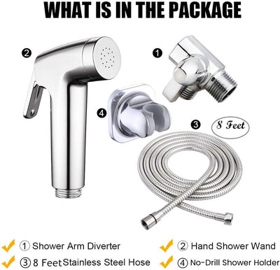 Dog Shower Attachment for Fast Indoor Bath
