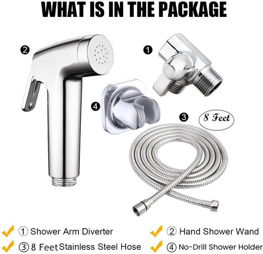 Dog Shower Attachment for Fast Indoor Bath