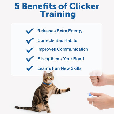 Pet Training Clicker Kit With Target Stick