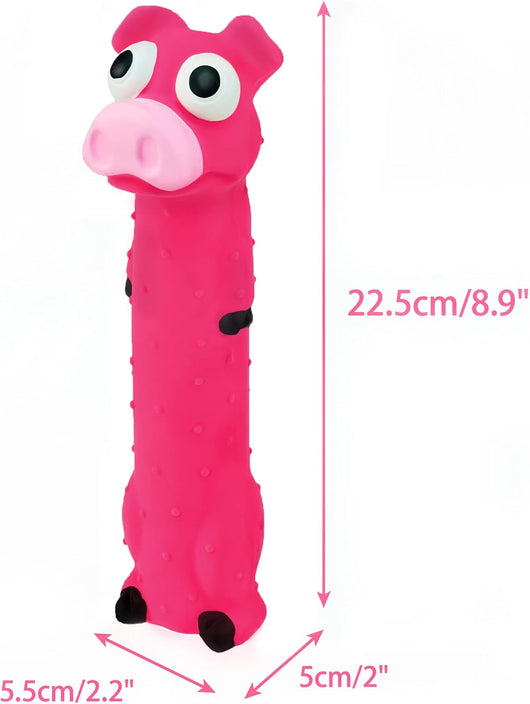 Squeaky Latex Dog Toys 3-Pack
