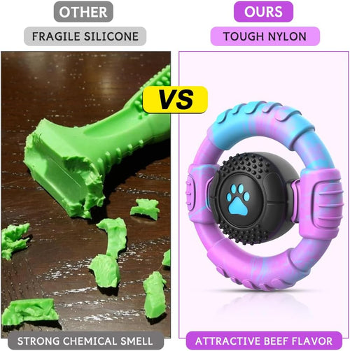 Indestructible Nylon-Rubber Chew Toy