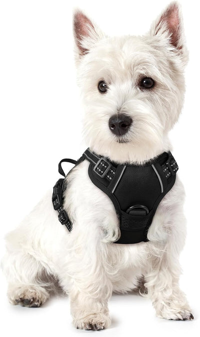 Reflective No-Pull Dog Harness With Control Handle