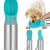 Stainless Steel Dog Water Bottle – 14 oz