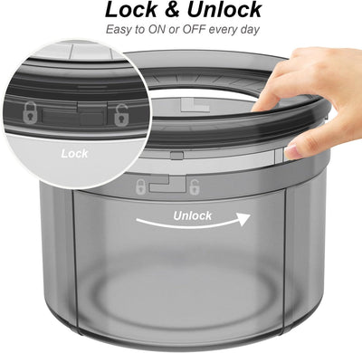 1-Gallon No-Spill Dog Water Bowl