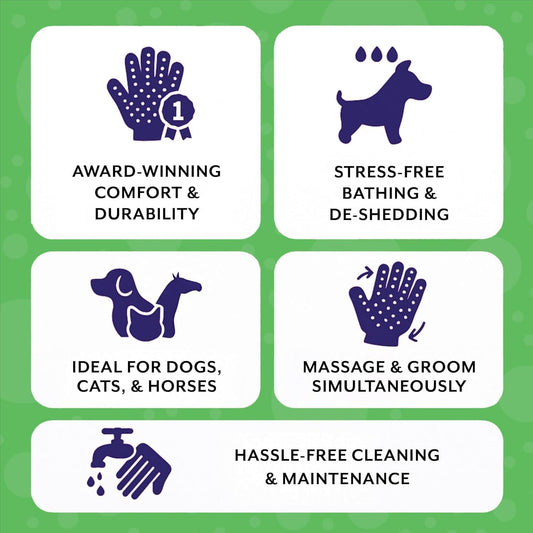 Pet Grooming Gloves
