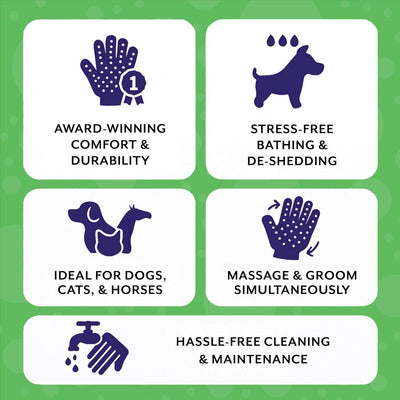 Pet Grooming Gloves