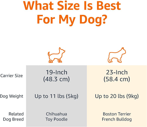 Portable Hard-Sided Dog Travel Carrier