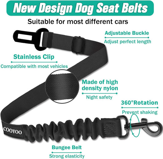 Heavy Duty Dog Car Seat Belt Safety Harness