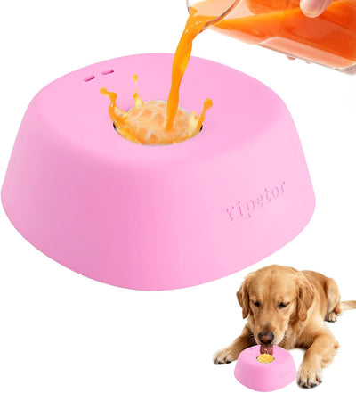 Slow Feeder Lick Bowl for Mess-Free Enrichment