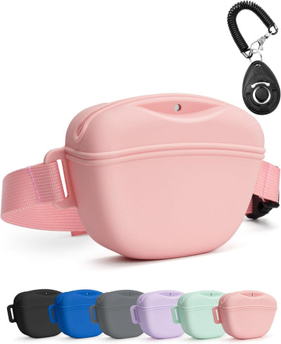 Pro-Grade Silicone Dog Treat Pouch Training Kit