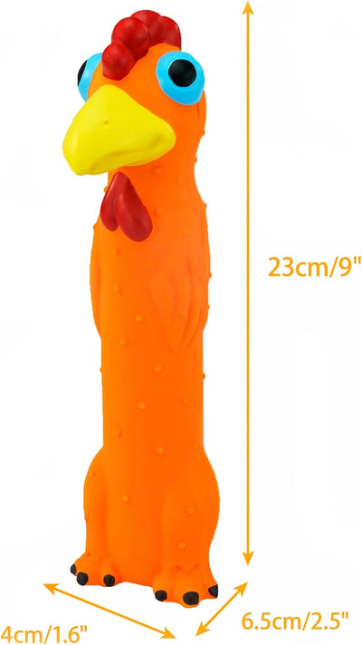 Squeaky Latex Dog Toys 3-Pack