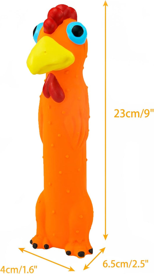 Squeaky Latex Dog Toys 3-Pack