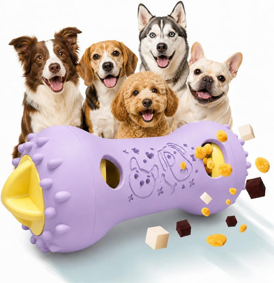 Interactive Treat Dispensing Roller for Bored Dogs