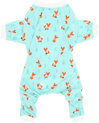 Fox Print Pajamas for Large Dogs