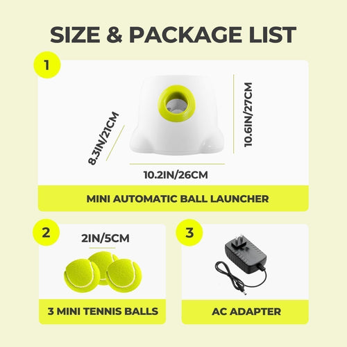 Automatic Dog Ball Launcher | Small Dog Fetch Toy