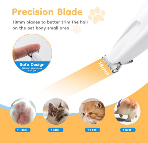 LED Precision Pet Paw Trimmer
