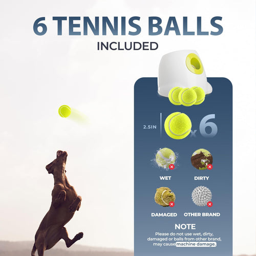 Automatic Dog Ball Launcher | Rechargeable Fetch Toy