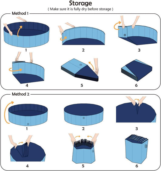 Foldable Dog Swimming Pool for Summer Adventures