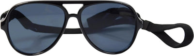 Medium Dog Aviator Sunglasses Costume Black