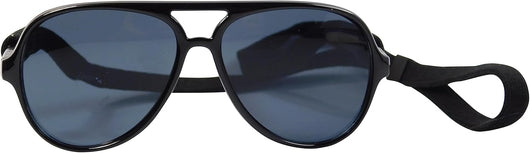 Medium Dog Aviator Sunglasses Costume Black