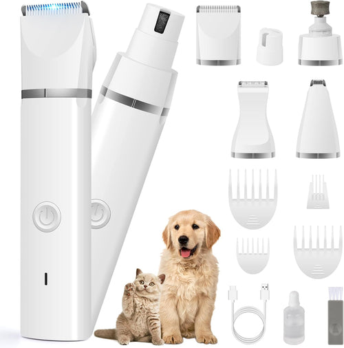 Quiet Dog Grooming Clipper Kit