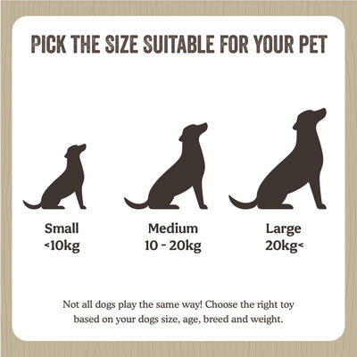 Durable Treat Dispensing Rubber Bone for Dogs