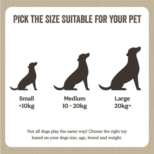 Durable Treat Dispensing Rubber Bone for Dogs