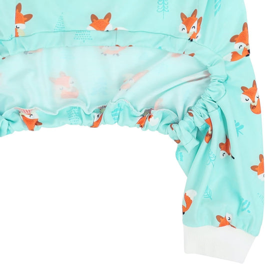 Fox Print Pajamas for Large Dogs