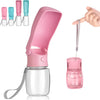 Foldable Dog Water Bottle with Travel Cup