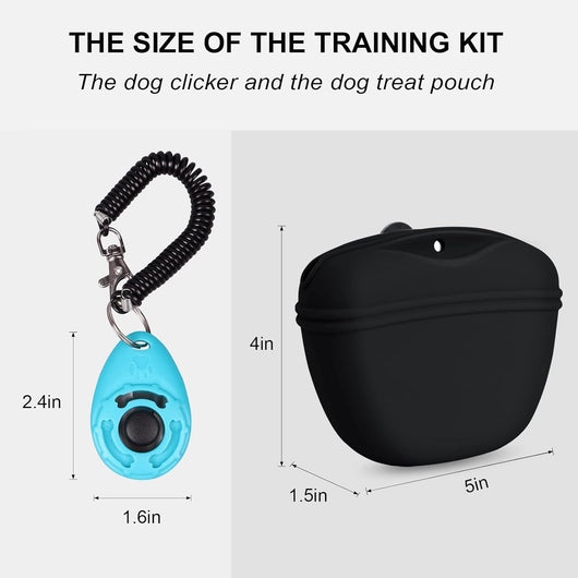 Treat Bag Clicker Training Rewards For Dogs