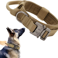 Tactical Nylon Dog Collar with Handle